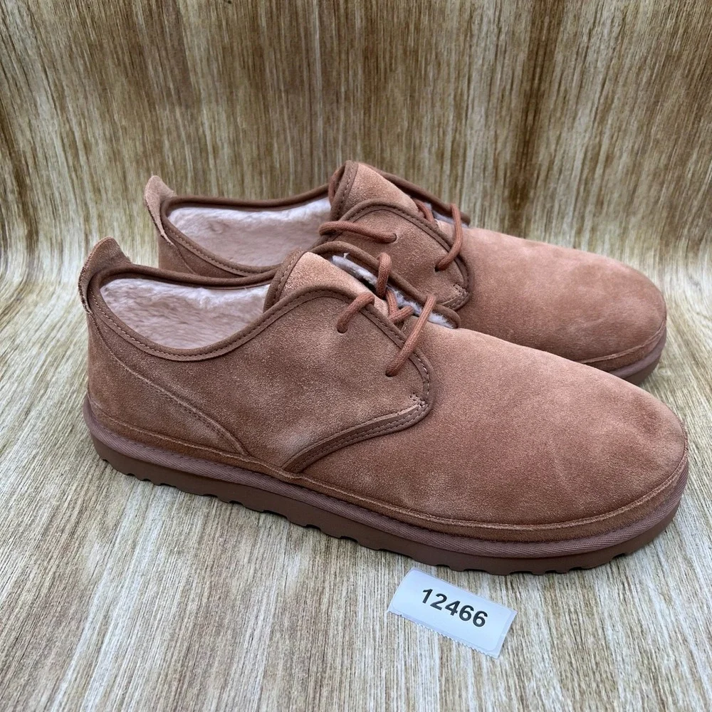 UGG Maksim II Men's Size 13 Chestnut Brown Lace Up Suede Shoes Casual 1166760